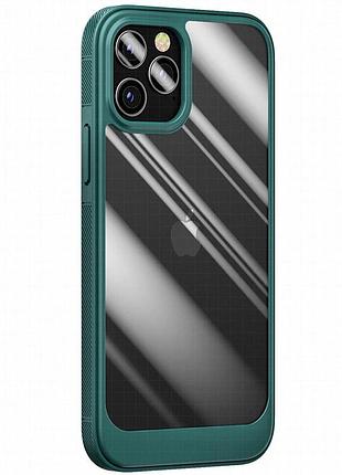 Чехол tpu+pc pulse для apple iphone 12 pro max (6.7") green
