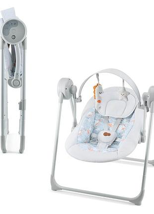 Кресло-качалка kinderkraft swingee grey (kbswin00gry0000)