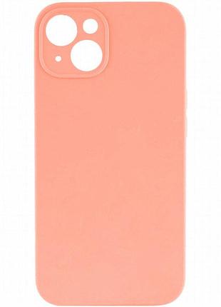 Чехол silk full camera protective (aa) no logo для apple iphone 15 (6.1") коралловый / pink orange