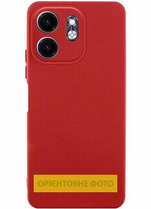 Чехол tpu getman liquid silk full camera для motorola moto g05 / e15 4g красный / dark red