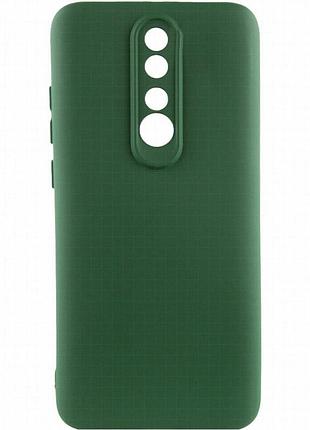 Чехол tpu getman liquid silk full camera для xiaomi redmi 8 зеленый / dark green