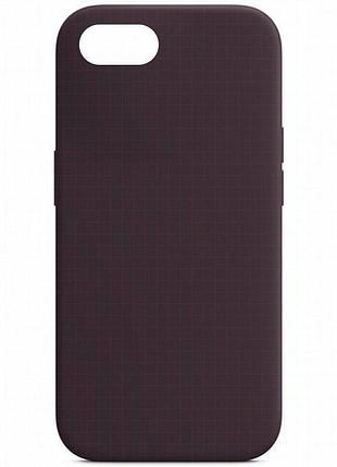 Чехол silk full protective (aa) no logo для apple iphone se (2020) / 7 / 8 (4.7") фиолетовый / elderberry