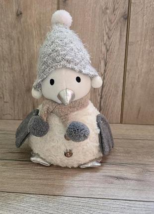 Плюшева фігурка -стопер plush penguin із зимової сезонної колекції frosted lake.новий.30 см