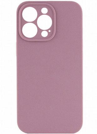 Чехол silk full camera protective (aa) no logo для apple iphone 15 pro max (6.7") лиловый / lilac pride
