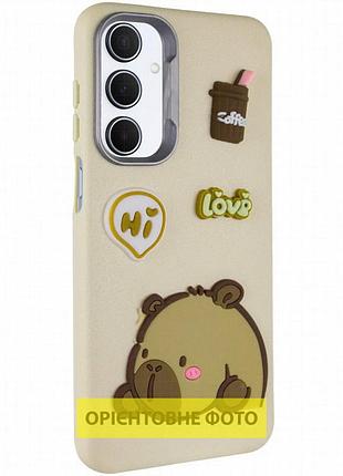 Чехол tpu leather toys для motorola moto g05 capybara / sand