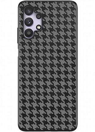 Чехол tpu+pc grid для samsung galaxy a32 4g black