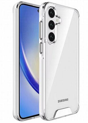 Чехол tpu space case transparent для samsung galaxy a35 прозрачный