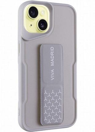 Чехол tpu viva для apple iphone 15 plus (6.7") grey