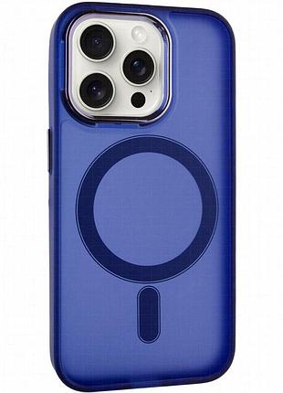 Чехол tpu+pc lily with magnetic fit для apple iphone 12 pro max (6.7") deep navy