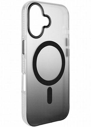 Чехол tpu+pc phantom with magnetic fit для apple iphone 17 (6.3") black