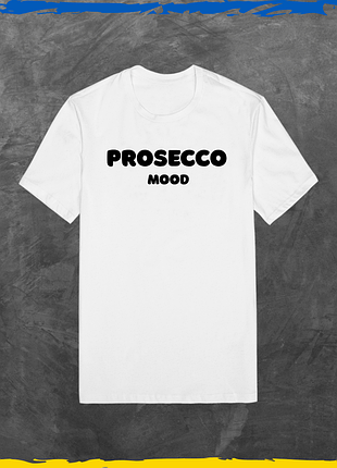 Футболка женская prosecco mood футболка из хлопка базовая белый, m
