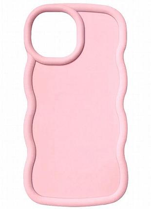 Чехол tpu ripple для apple iphone 12 pro max (6.7") pink