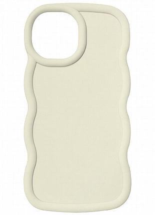 Чехол tpu ripple для apple iphone 15 pro max (6.7") antique white