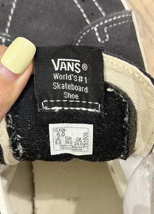 Високі кеди vans 5