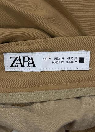 Чоловічі брюки zara бежеві розмір m