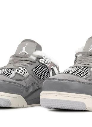 4 retro grey ❄️ хутро 3