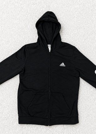 Спортивная кофта adidas lin track tops на молнии с капюшоном