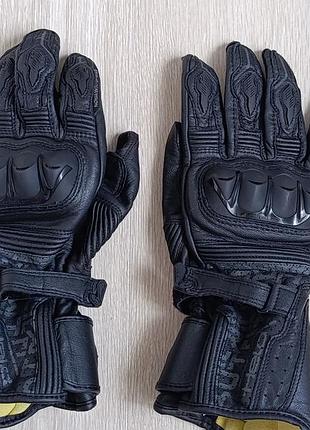 Мотор-перчатки кожаные held