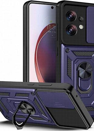 Чехол ummi camshield serge ring для motorola moto g32 синий / navy