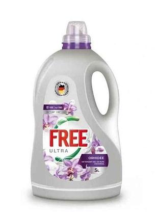 Гель для стирки 5л color orchid с ароматом свежести тм free