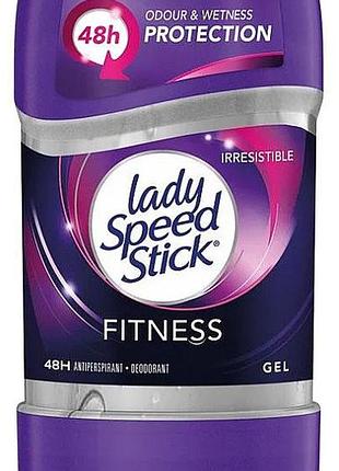 Гелевий дезодорант lady speed stick gel 24/7 pure freshness 48h, 65 г