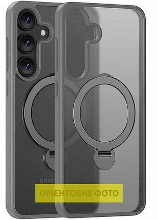 Чехол ummi colorful with magnetic fit hq ring для samsung galaxy s25 edge grey
