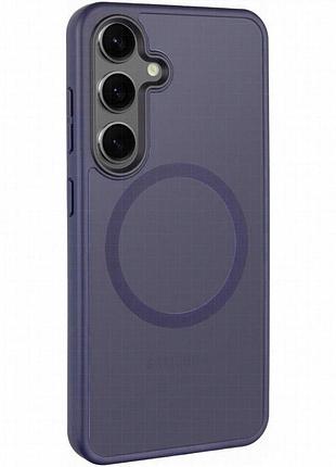 Чехол ummi colorful with magnetic fit для samsung galaxy s26+ синий / navy blue