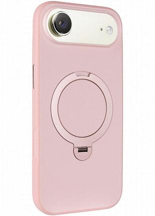 Чехол ummi colorful with magnetic fit hq ring для apple iphone 17 air (6.5") pink