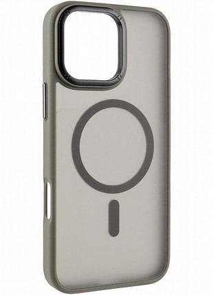 Чехол ummi ultimate with magnetic fit для apple iphone 16 pro max (6.9") gray