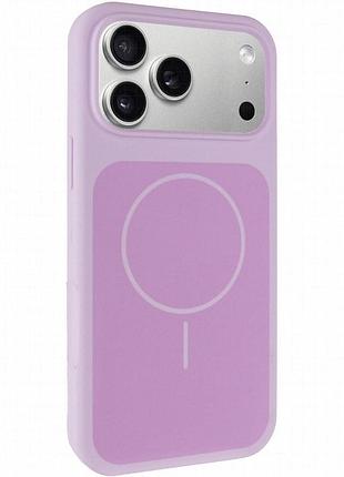 Чохол silk duo color (aa) no logo with magnetic fit для apple iphone 17 pro max (6.9") lilac