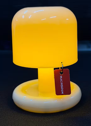 Сенсорный аккумуляторный led ночник-гриб macrogosm - портативная атмосферная usb лампа