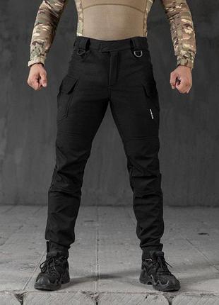 Тактические штаны софтшел innately black нп4868