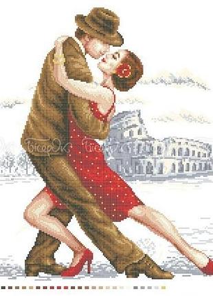 Чв-6040. схема вишивки бісером «танго/рим/» (40x45)