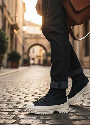 Converse chuck taylor all star lugged black 4