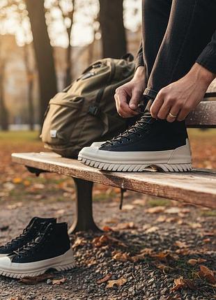 Converse chuck taylor all star lugged black 5