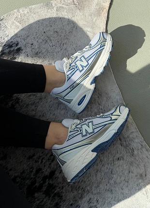 Balance 740 white silver blue 5