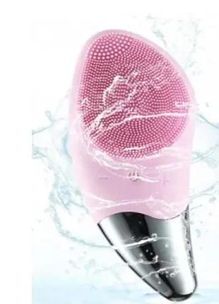 Силиконовая щетка-массажер для лица sonic facial brush