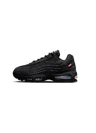 Кросівки nike air max 95 black чоловічі \ жіночі