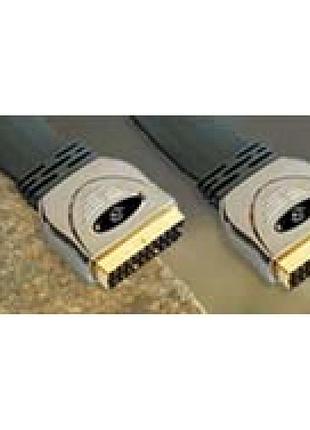 Міжблочний перехідний кабель silent wire scart cable flat 3 м