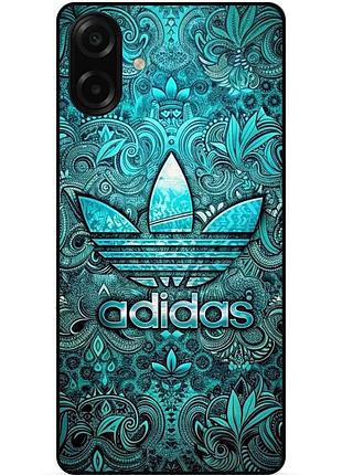 Чехол силиконовый бампер для samsung a07s с рисунком адидас adidas