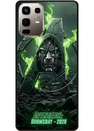 Силіконовий бампер чохол для infinix note 50 pro plus 5g (x6856) з малюнком avengers doomsday мстители