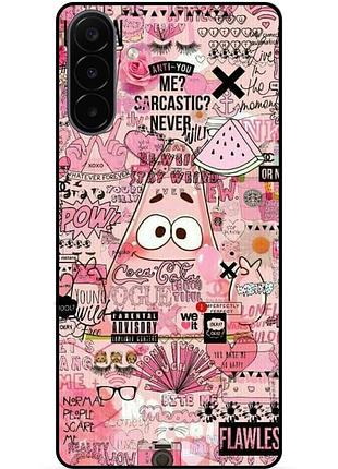 Силіконовий чохол для samsung a18 з малюнком губка боб sponge bob