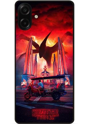 Силиконовый чехол бампер для samsung a07s очень странные дела stranger things