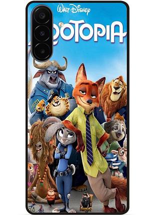 Силіконовий чохол для samsung a18 з картинкою звірополіс джуді