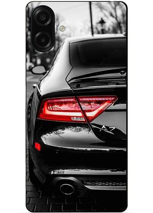 Чехол силиконовый бампер для samsung a07s с рисунком audi ауди машина авто