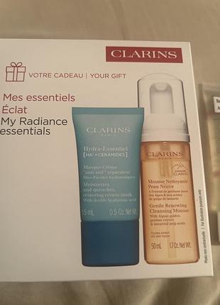 Набір доглядової косметики clarins my radiance essentials