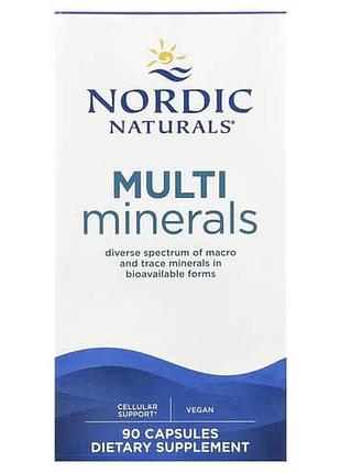 Nordic naturals multi minerals 90 капсул