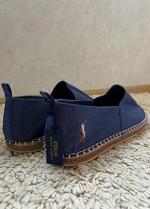 Еспадрильї чоловічі polo ralph lauren сині
