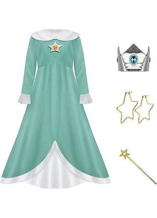 Жіночий костюм принцеси xl rosalina dress карнавальний костюм принцеси з аксесуарами