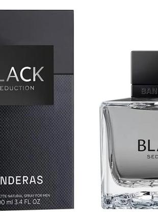 Туалетна вода чоловіча antonio banderas seduction black 100 мл